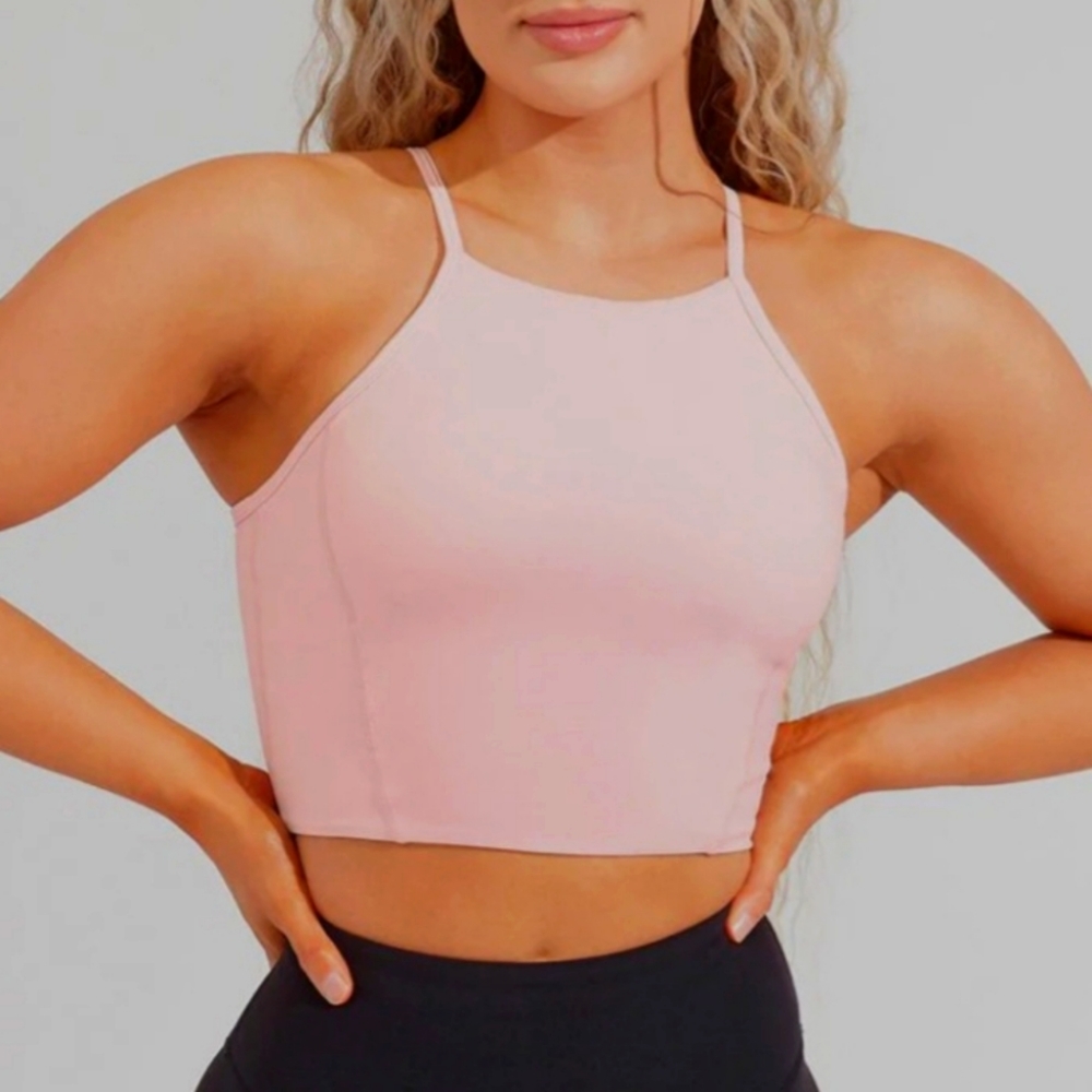Buffbunny Ivy Crop Blush NWOT